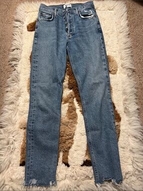 Agolde Nico High Rise Slim Jeans 24